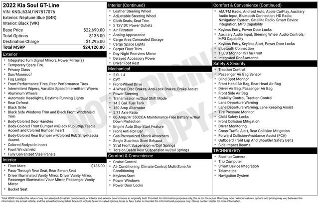 2022 Kia Soul GT-Line