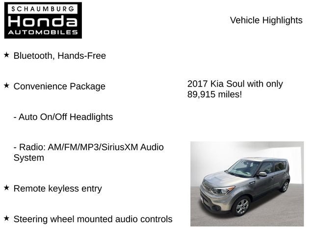 2017 Kia Soul Base