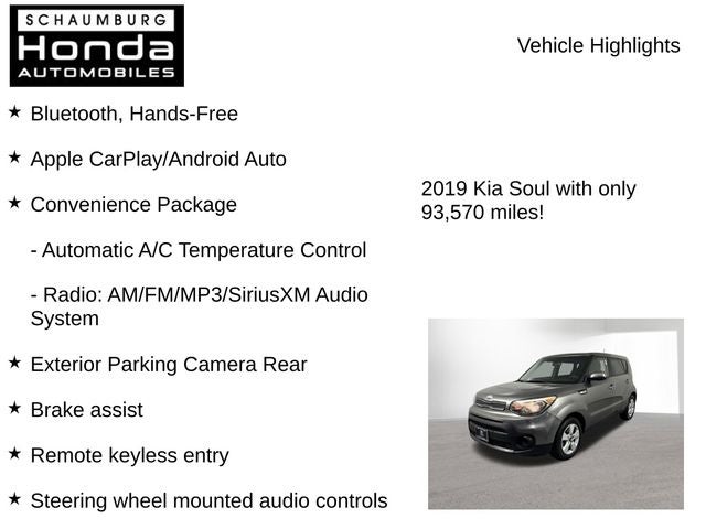 2019 Kia Soul Base