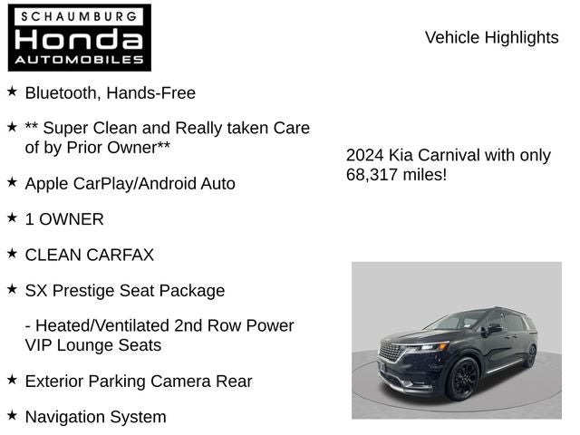 2024 Kia Carnival SX Prestige