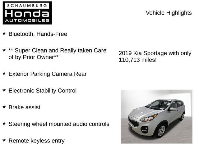 2019 Kia Sportage LX