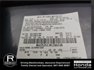 2019 Ford EcoSport SE