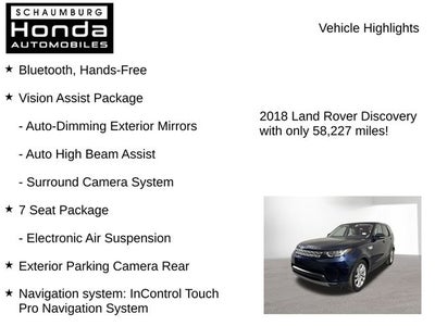 2018 Land Rover Discovery HSE