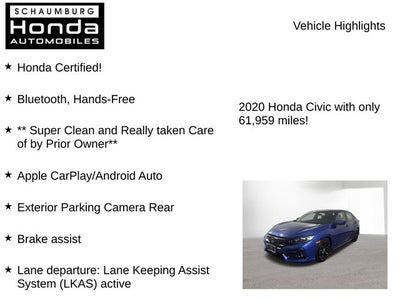 2020 Honda Civic Sport