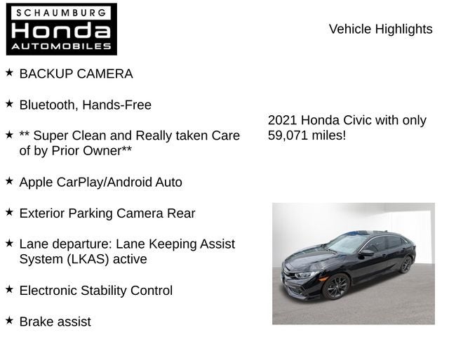 2021 Honda Civic EX