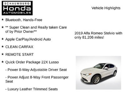 2019 Alfa Romeo Stelvio Ti
