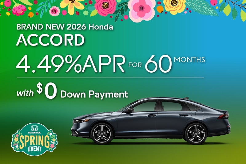 Brand New 2026 Honda ACCORD