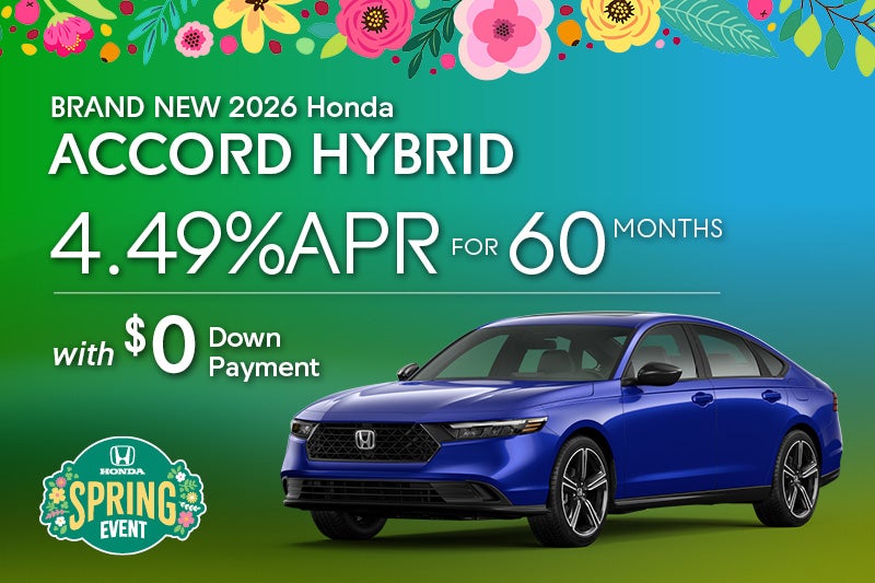 Brand New 2026 Honda ACCORD Hybrid