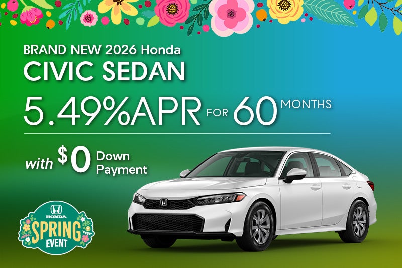 Brand New 2026 Honda CIVIC Sedan