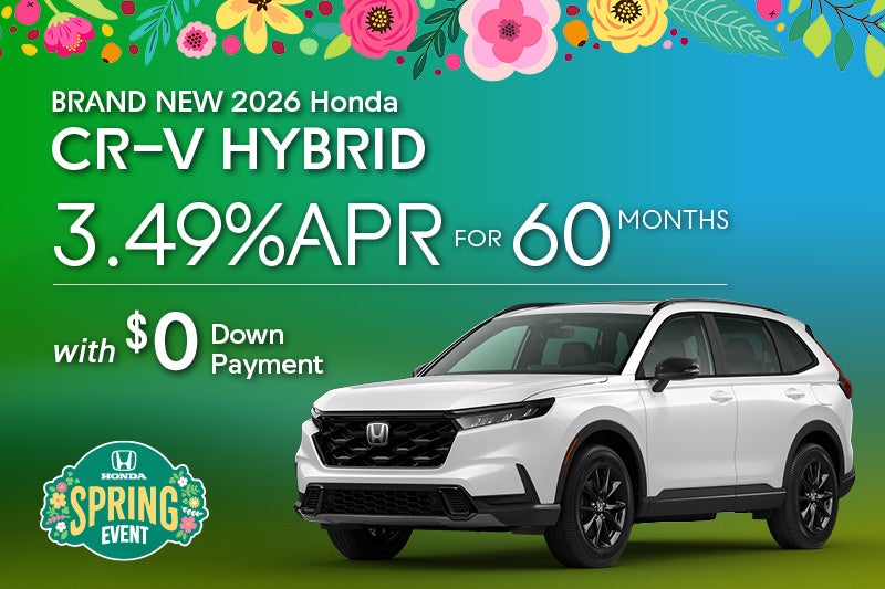Brand New 2026 Honda CR-V Hybrid