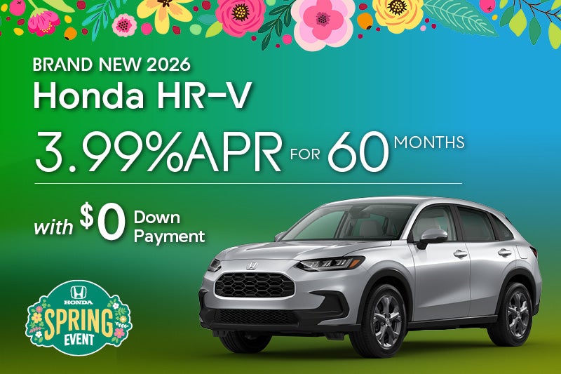 Brand New 2026 Honda HR-V