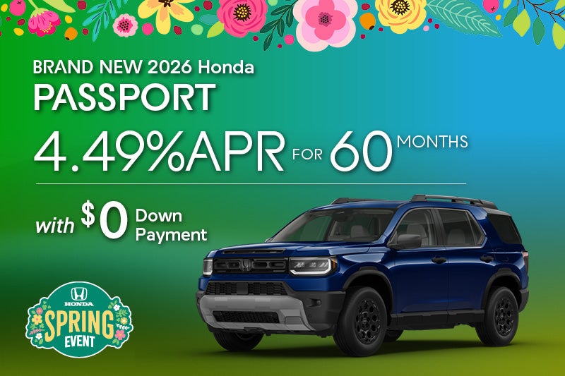 Brand New 2026 Honda PASSPORT