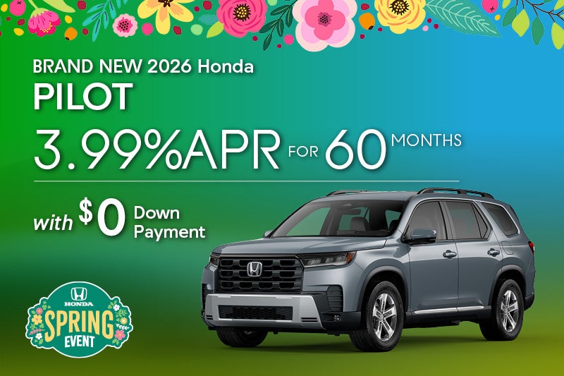 Brand New 2026 Honda PILOT