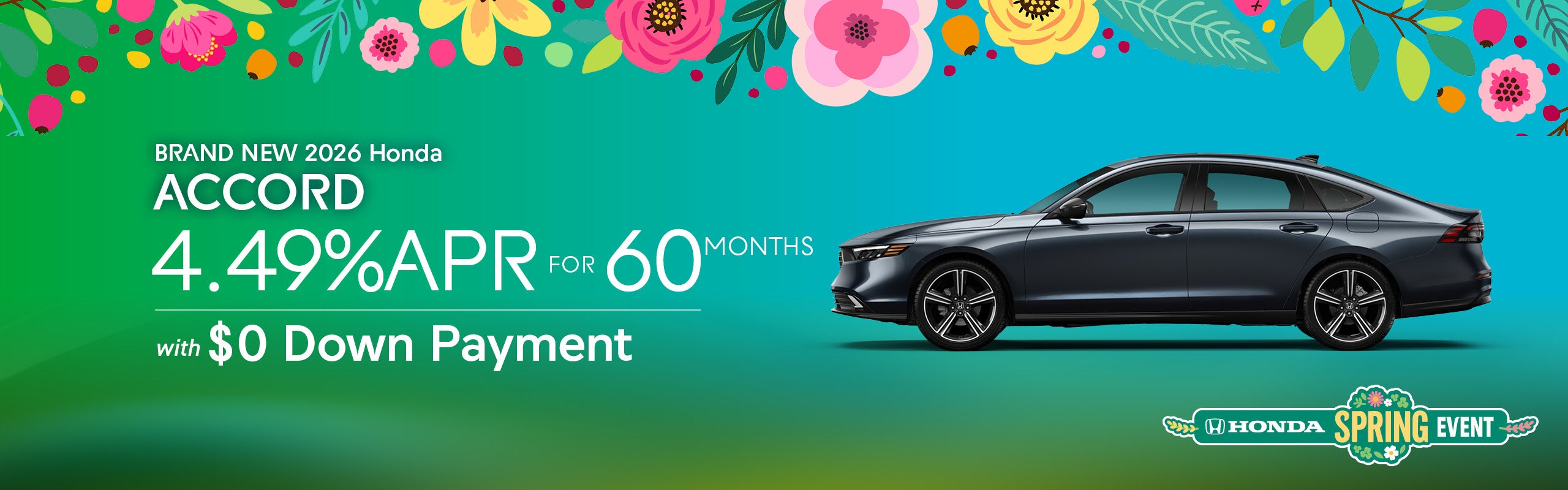 Brand New 2026 Honda ACCORD