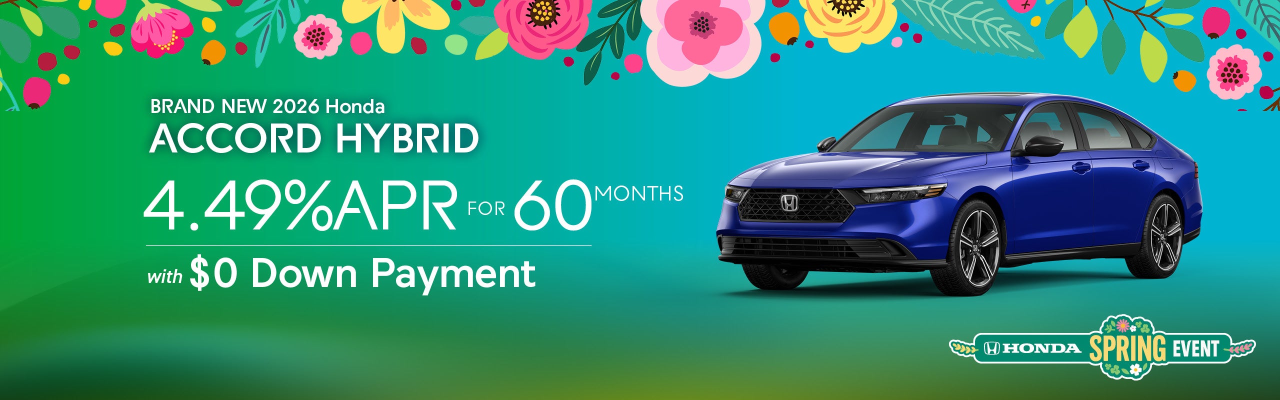 Brand New 2026 Honda ACCORD Hybrid