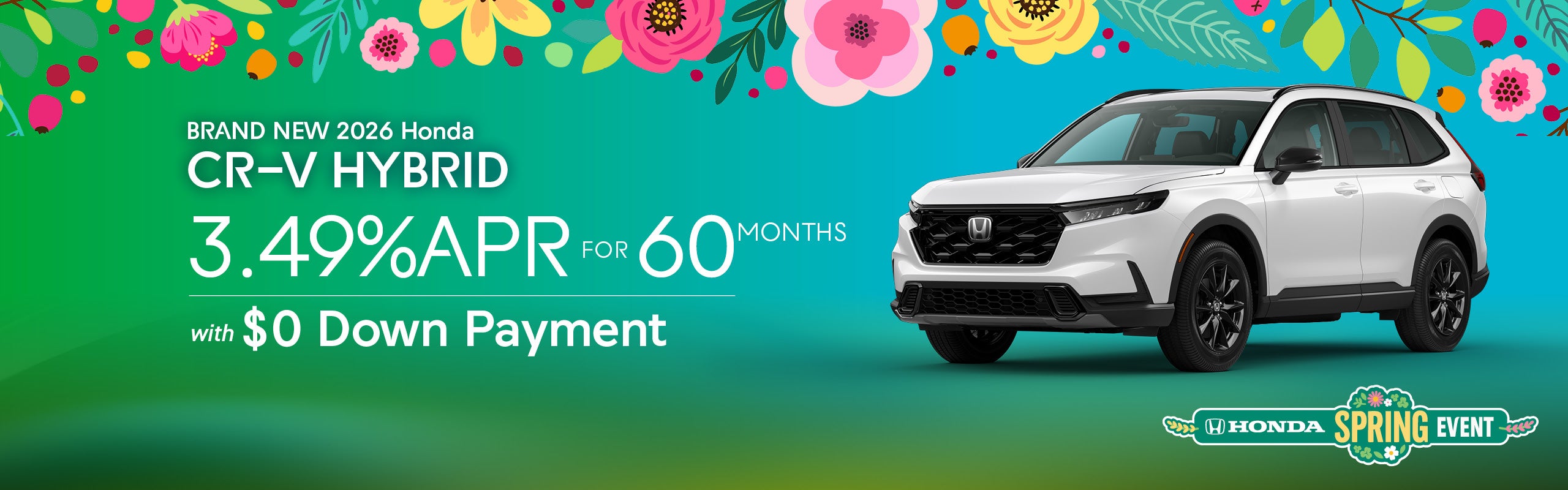 Brand New 2026 Honda CR-V Hybrid