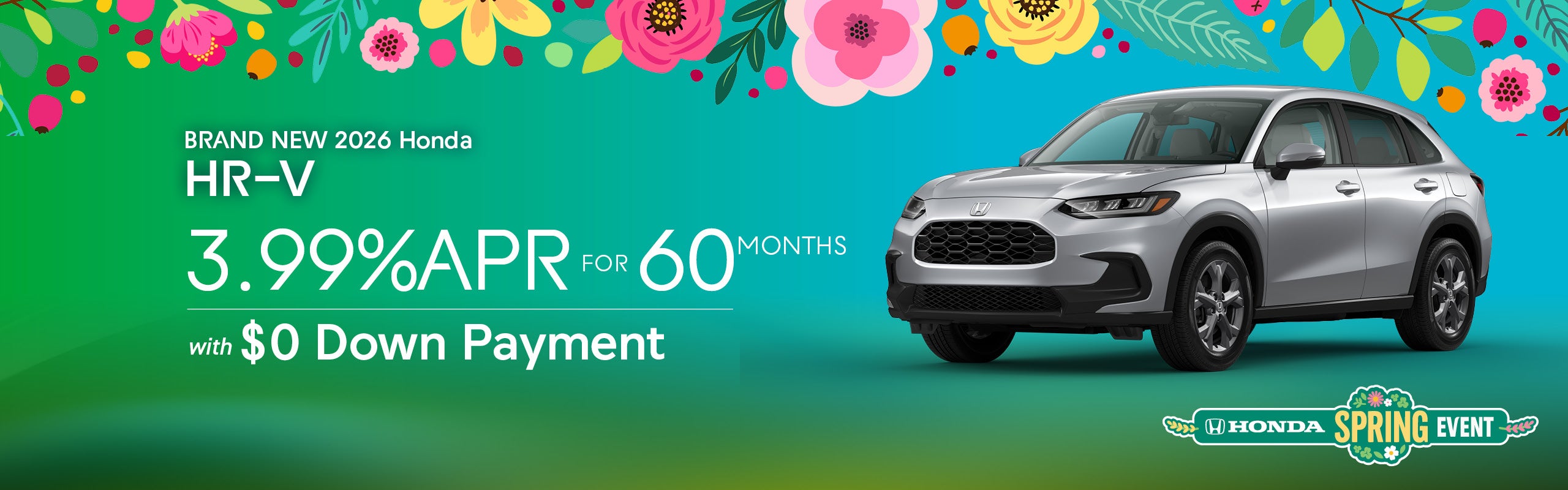 Brand New 2026 Honda HR-V