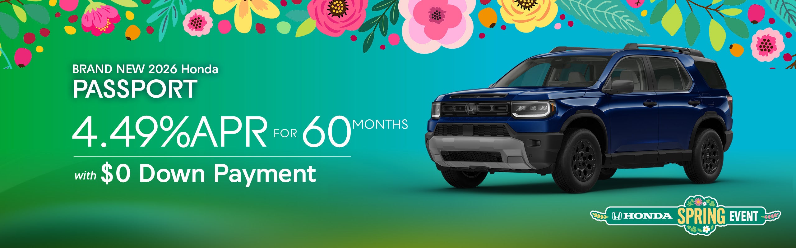 Brand New 2026 Honda PASSPORT