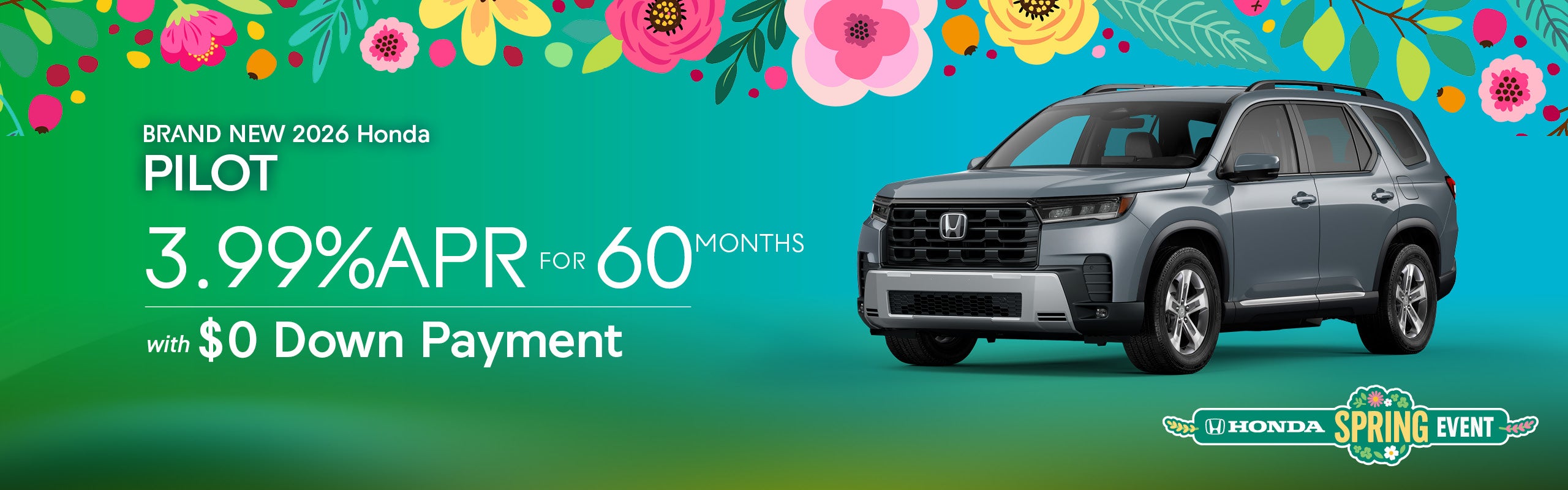 Brand New 2026 Honda PILOT