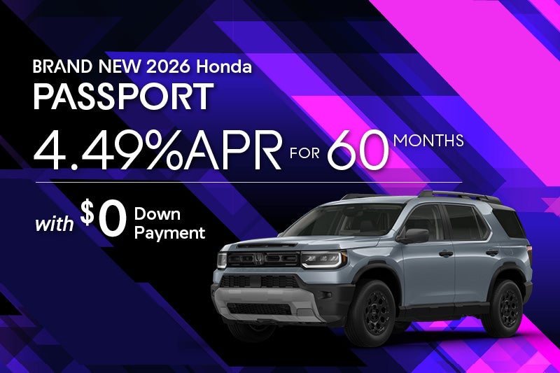 Brand New 2026 Honda Passport