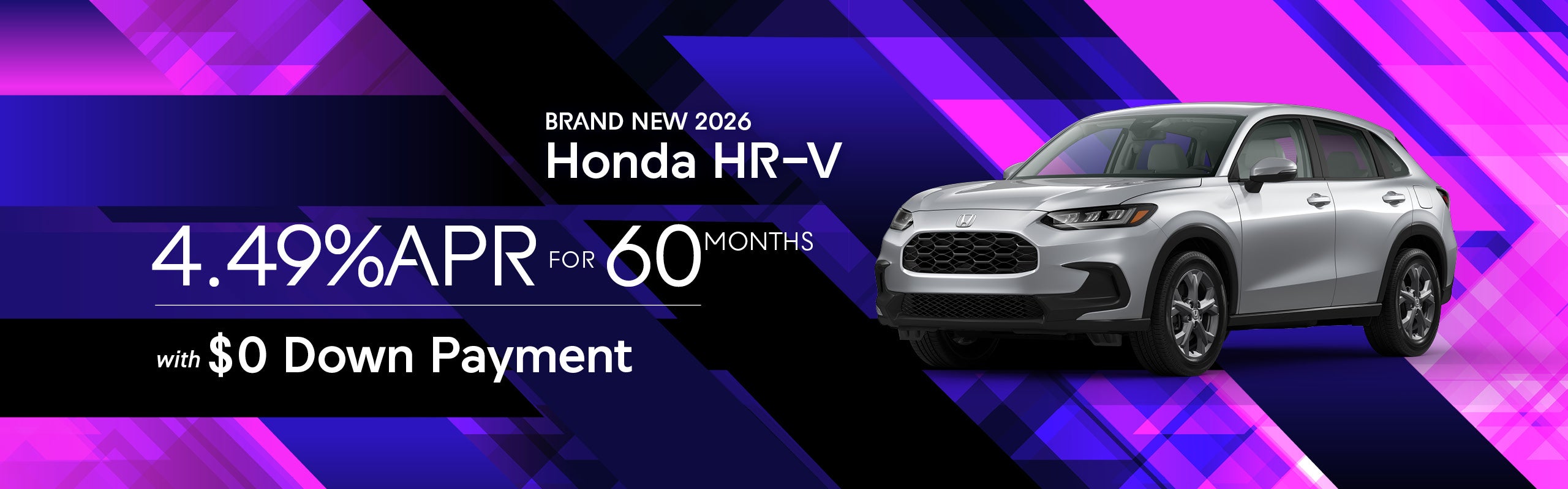Brand New 2026 Honda HR-V