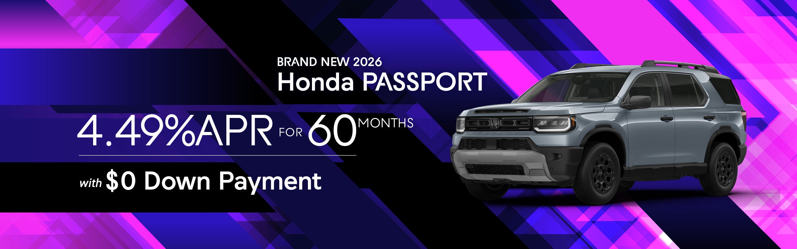Brand New 2026 Honda Passport