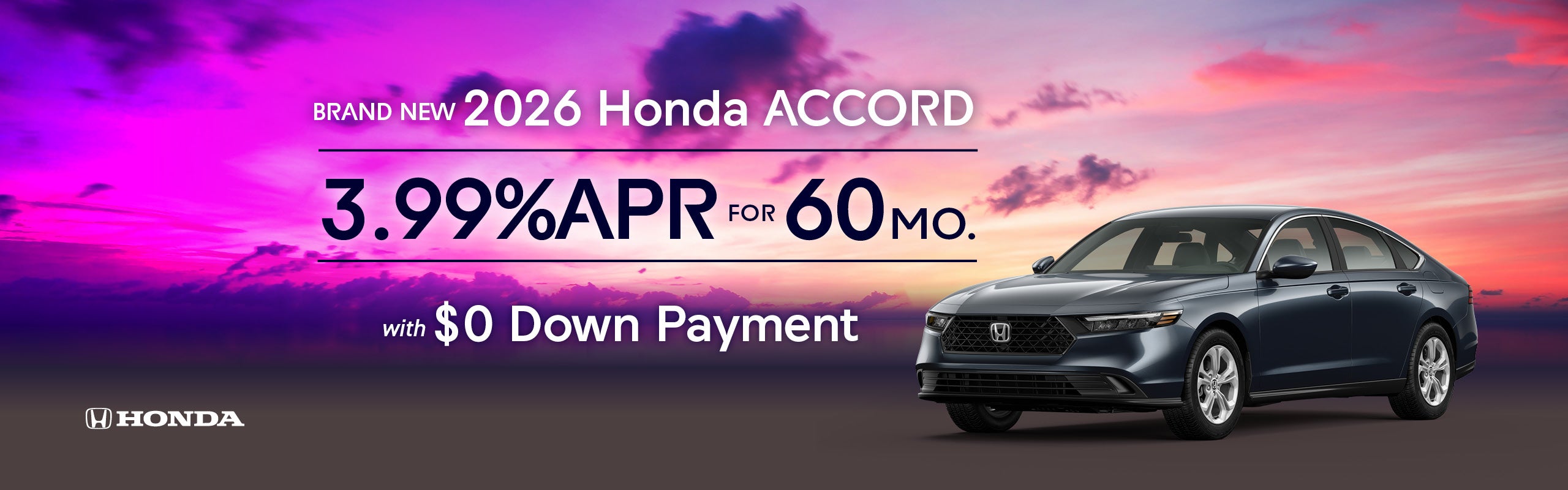 Brand-New 2026 Honda Accord