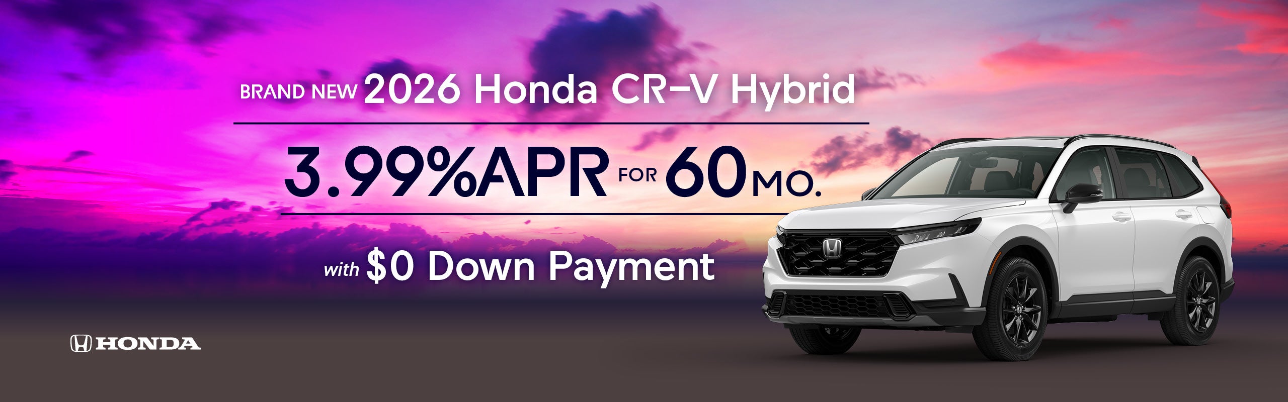 Brand-New 2026 Honda CR-V Hybrid