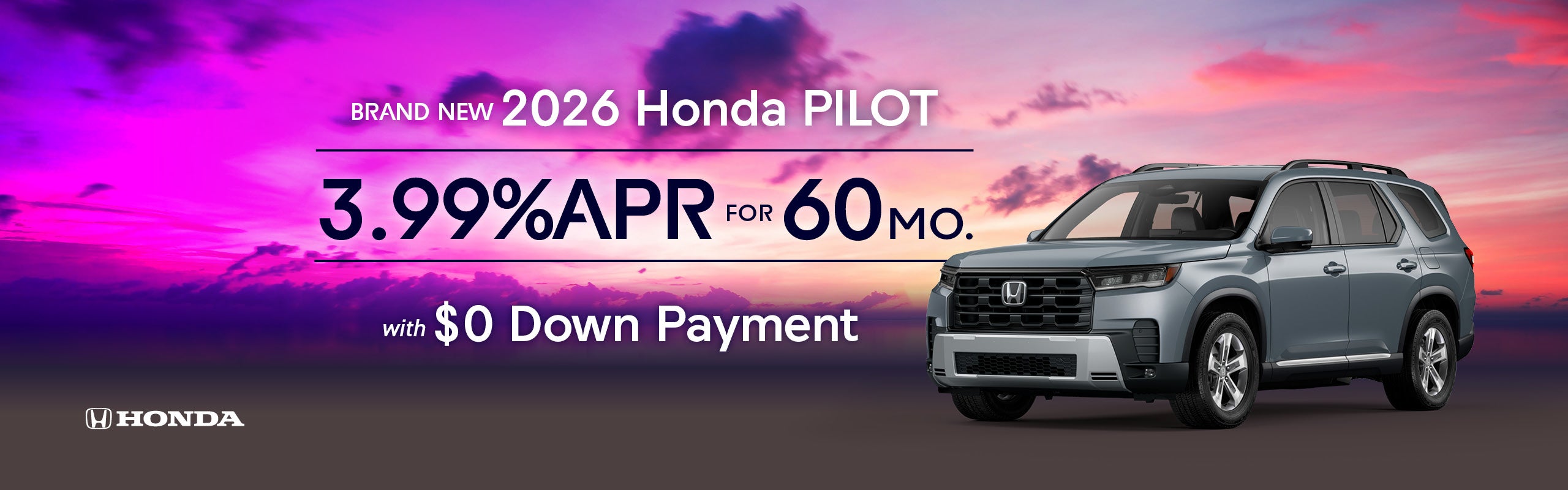 Brand-New 2026 Honda Pilot