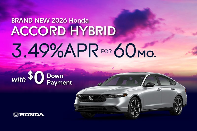 Brand-New 2026 Honda ACCORD Hybrid