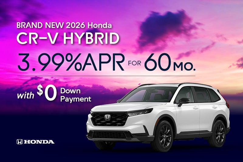 Brand-New 2026 Honda CR-V Hybrid
