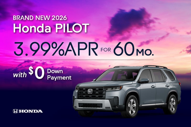 Brand-New 2026 Honda Pilot