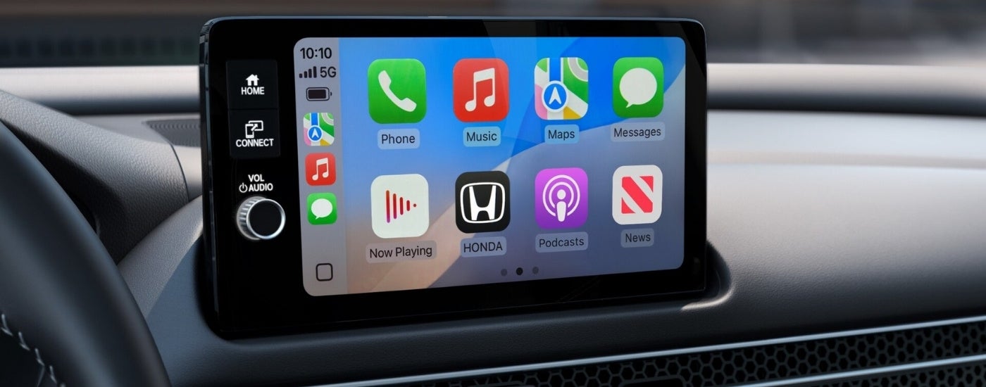 Infotainment screen in a 2026 Honda HR-V 
