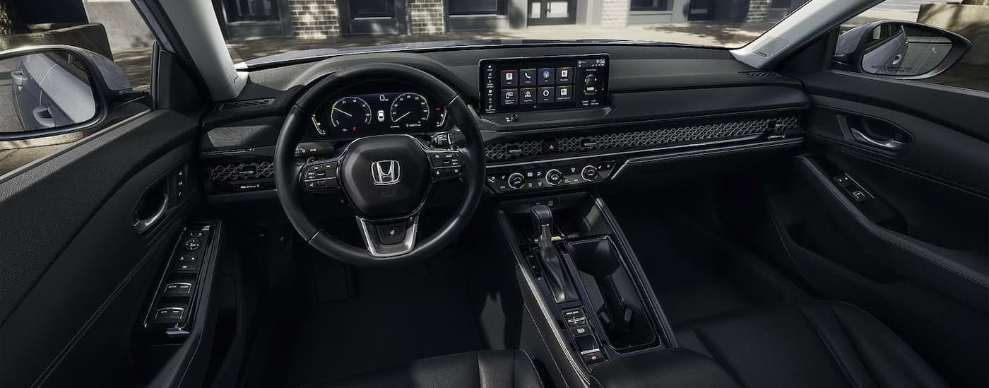Black dash in a 2026 Honda Accord.