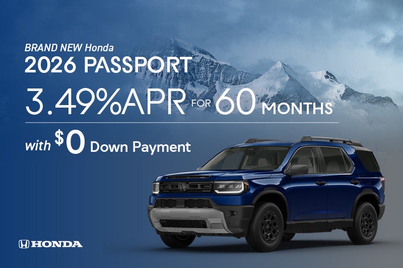 Brand New 2026 Honda PASSPORT