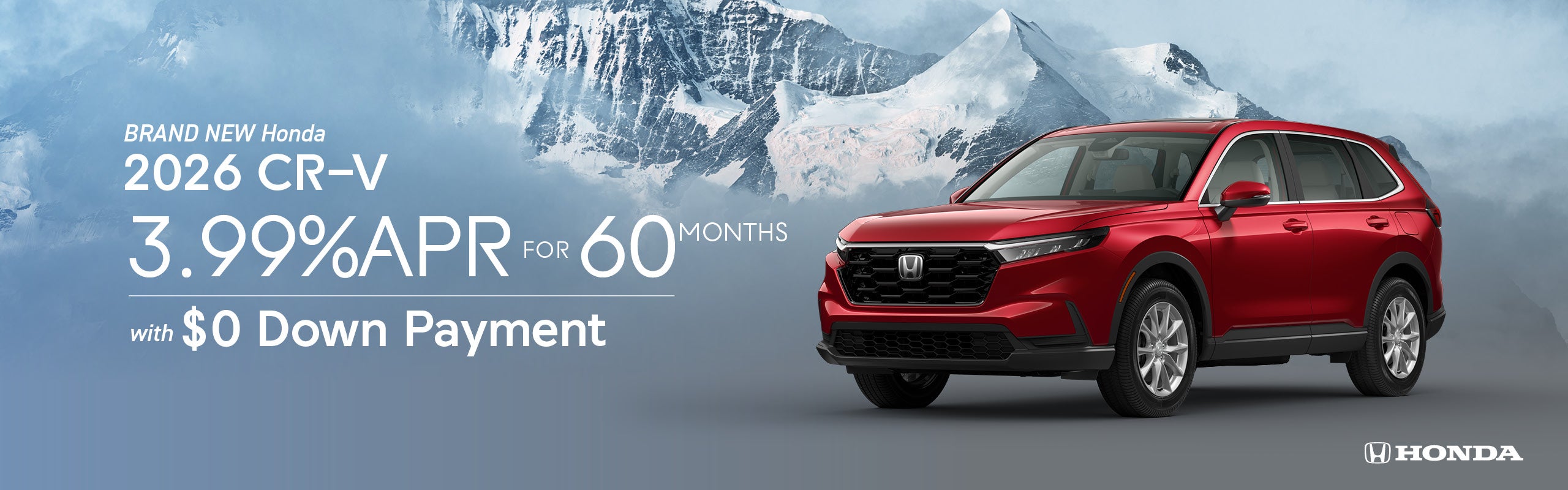 Brand New 2026 Honda CR-V