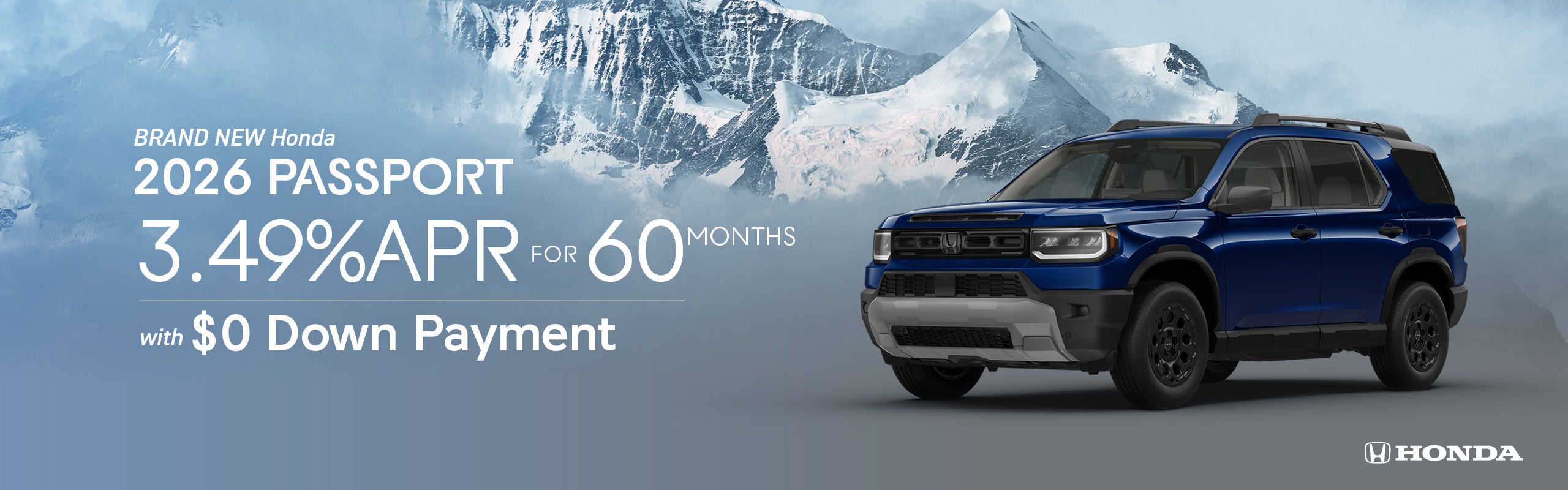 Brand New 2026 Honda PASSPORT