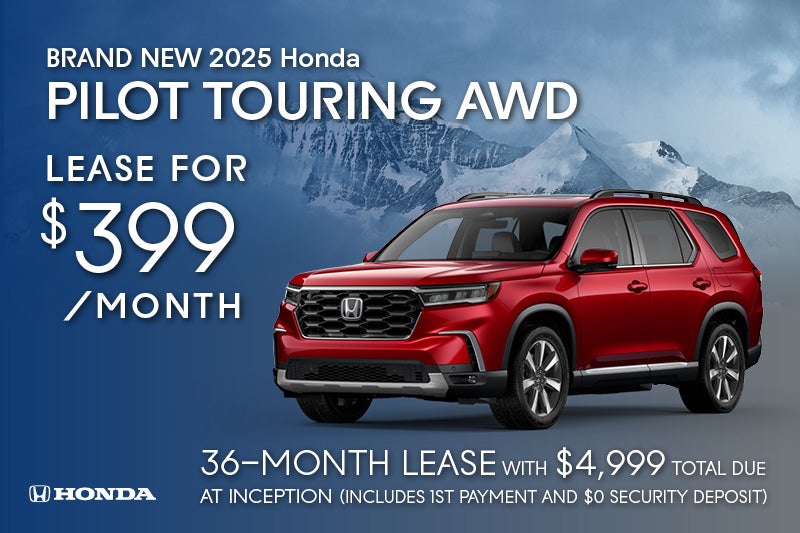 Brand New 2025 Honda PILOT TOURING AWD