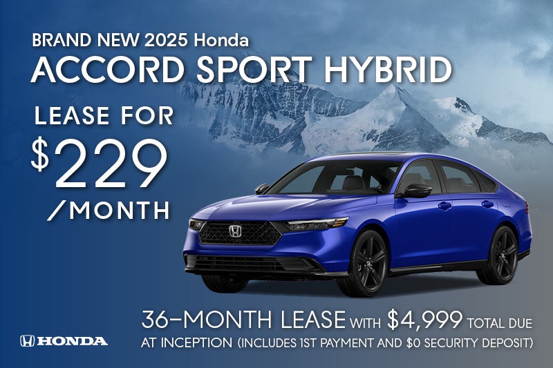 Brand New 2025 Honda ACCORD SPORT Hybrid