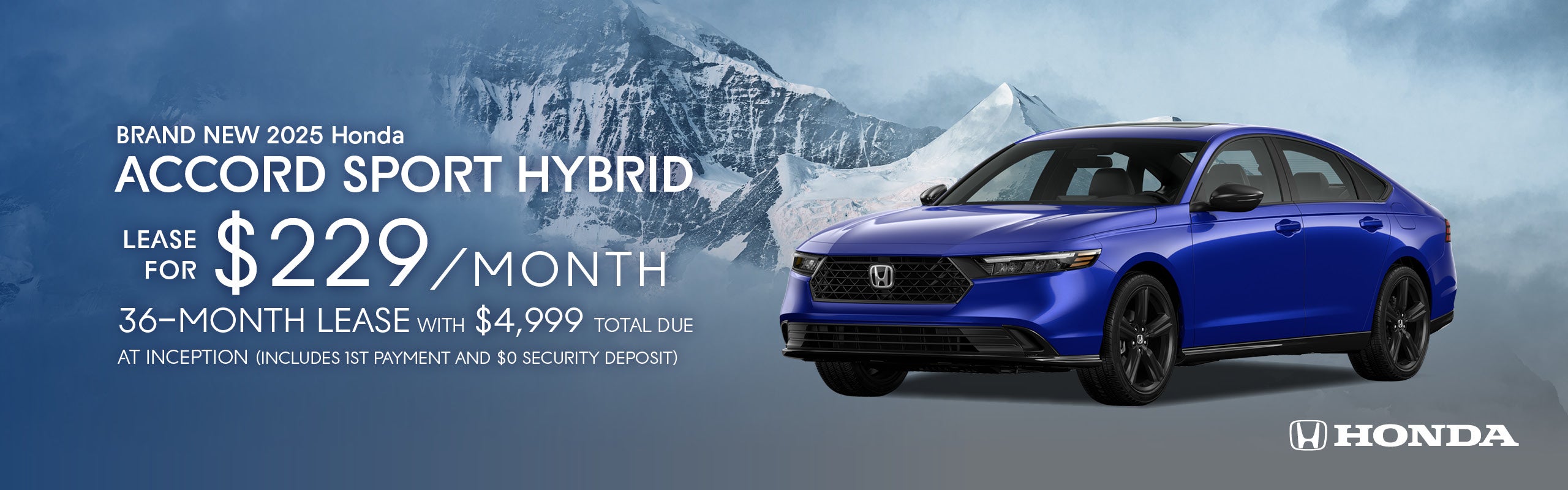 Brand New 2025 Honda ACCORD SPORT Hybrid