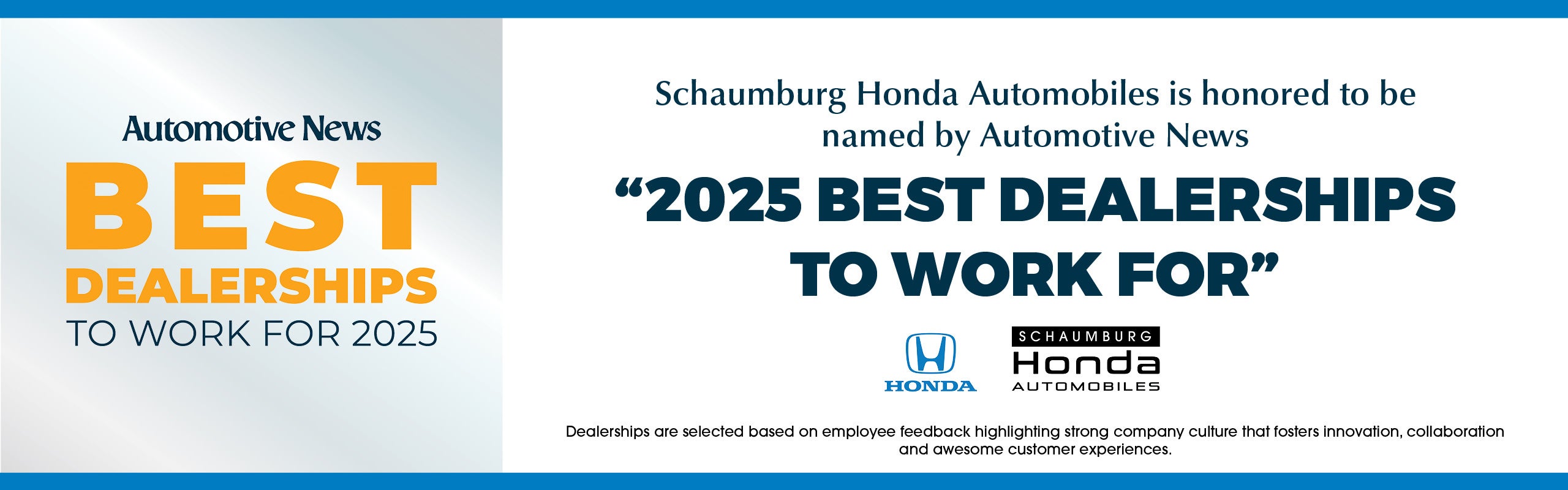 2025 BEST DEALERSHIPS TO WORK FOR