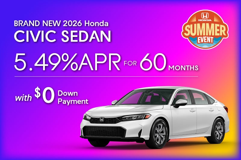 Brand-New 2026 Honda CIVIC Sedan