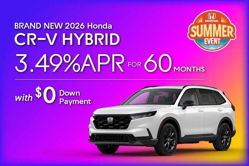Brand-New 2026 Honda CR-V hybrid