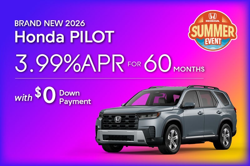 Brand-New 2026 Honda PILOT