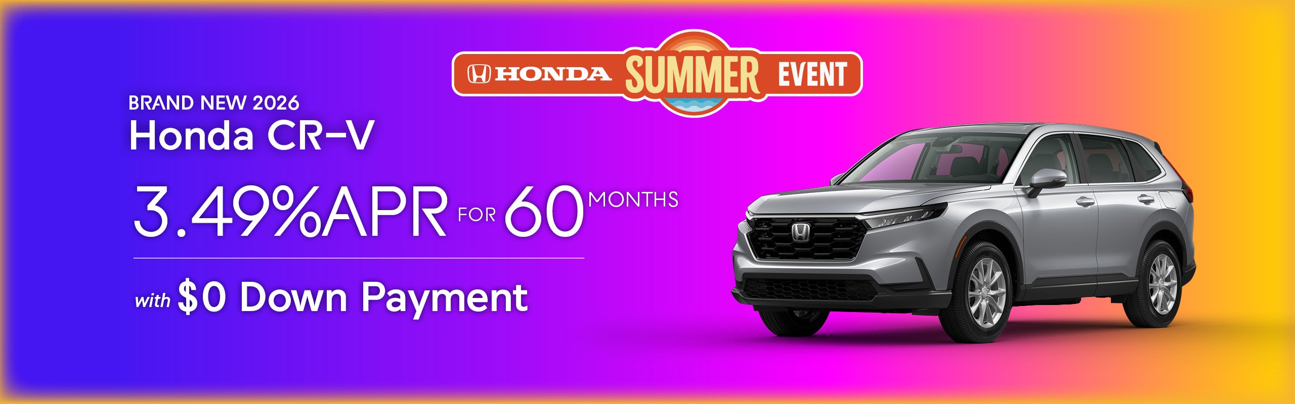 Brand-New 2026 Honda CR-V