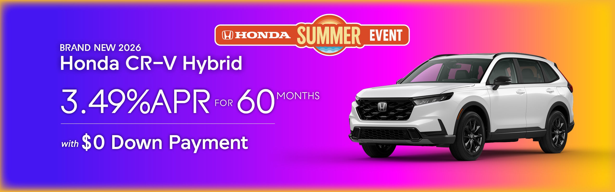 Brand-New 2026 Honda CR-V hybrid